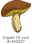 Mushroom Clipart #1403227 by Vector Tradition SM