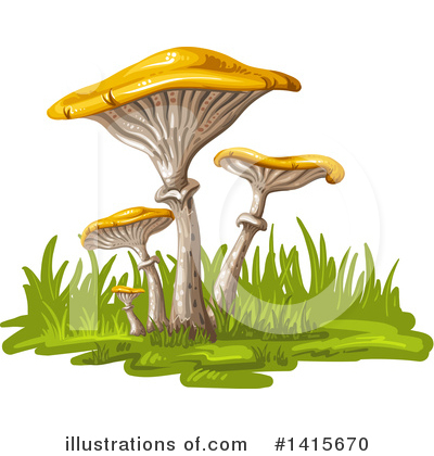 Mushroom Clipart #1415670 by merlinul