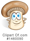 Mushroom Clipart #1460090 by Domenico Condello