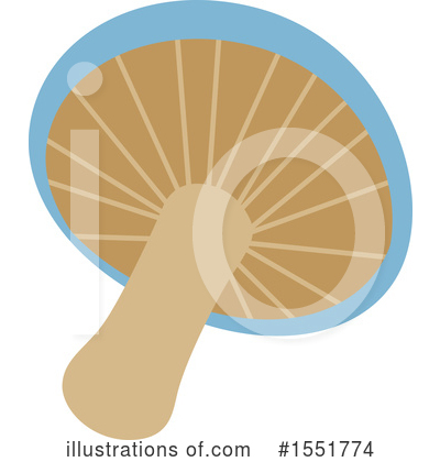 Royalty-Free (RF) Mushroom Clipart Illustration by Cherie Reve - Stock Sample #1551774
