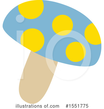 Royalty-Free (RF) Mushroom Clipart Illustration by Cherie Reve - Stock Sample #1551775