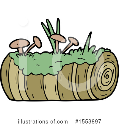 Royalty-Free (RF) Mushroom Clipart Illustration by lineartestpilot - Stock Sample #1553897