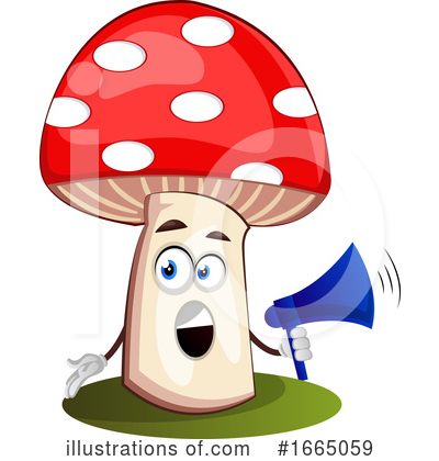 Royalty-Free (RF) Mushroom Clipart Illustration by Morphart Creations - Stock Sample #1665059