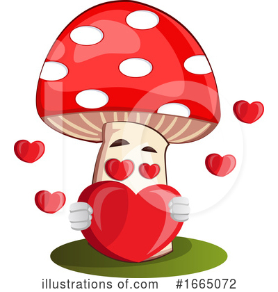 Royalty-Free (RF) Mushroom Clipart Illustration by Morphart Creations - Stock Sample #1665072