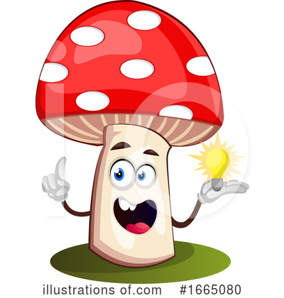 Royalty-Free (RF) Mushroom Clipart Illustration by Morphart Creations - Stock Sample #1665080