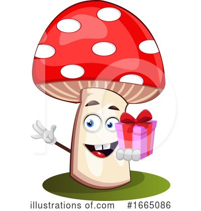 Royalty-Free (RF) Mushroom Clipart Illustration by Morphart Creations - Stock Sample #1665086