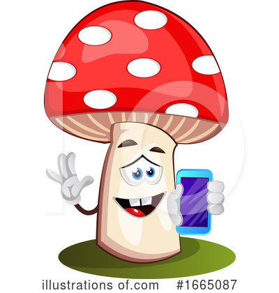 Mushroom Clipart #1665087 by Morphart Creations