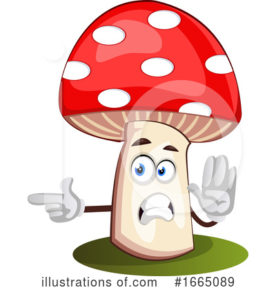 Royalty-Free (RF) Mushroom Clipart Illustration by Morphart Creations - Stock Sample #1665089