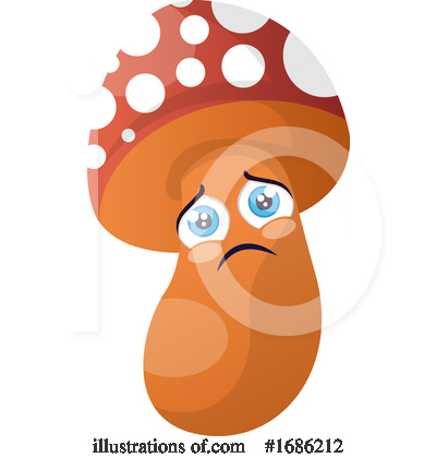 Royalty-Free (RF) Mushroom Clipart Illustration by Morphart Creations - Stock Sample #1686212