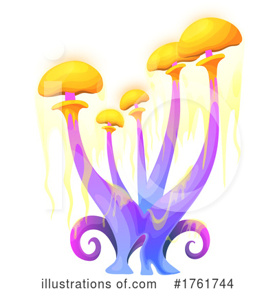 Royalty-Free (RF) Mushroom Clipart Illustration by Vector Tradition SM - Stock Sample #1761744