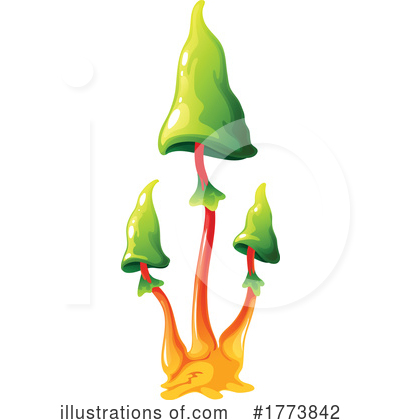 Royalty-Free (RF) Mushroom Clipart Illustration by Vector Tradition SM - Stock Sample #1773842