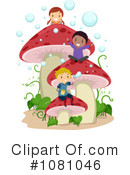 Mushrooms Clipart #1081046 by BNP Design Studio