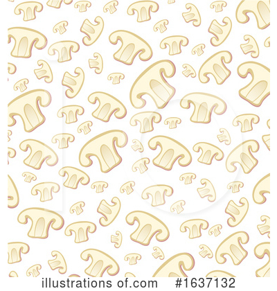 Royalty-Free (RF) Mushrooms Clipart Illustration by Domenico Condello - Stock Sample #1637132