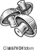 Mushrooms Clipart #1740411 by AtStockIllustration