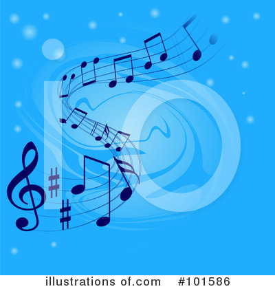 Royalty-Free (RF) Music Clipart Illustration by Pushkin - Stock Sample #101586