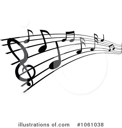 Royalty-Free (RF) Music Clipart Illustration by Vector Tradition SM - Stock Sample #1061038