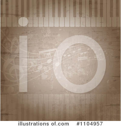 Royalty-Free (RF) Music Clipart Illustration by KJ Pargeter - Stock Sample #1104957