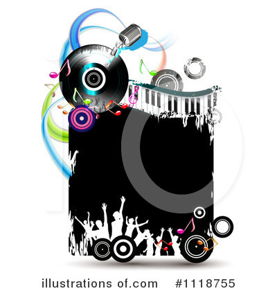 Royalty-Free (RF) Music Clipart Illustration by merlinul - Stock Sample #1118755