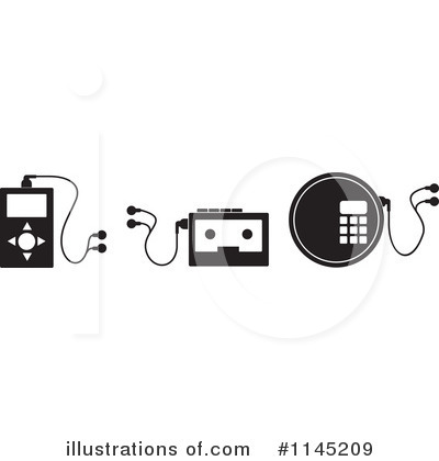 Mp3 Player Clipart #1145209 by patrimonio