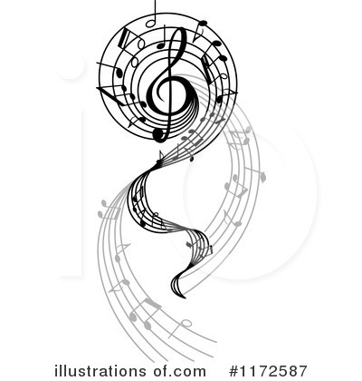 Royalty-Free (RF) Music Clipart Illustration by Vector Tradition SM - Stock Sample #1172587