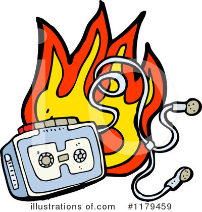 Boom Box Clipart #1179459 by lineartestpilot