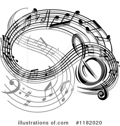 Royalty-Free (RF) Music Clipart Illustration by Vector Tradition SM - Stock Sample #1182020