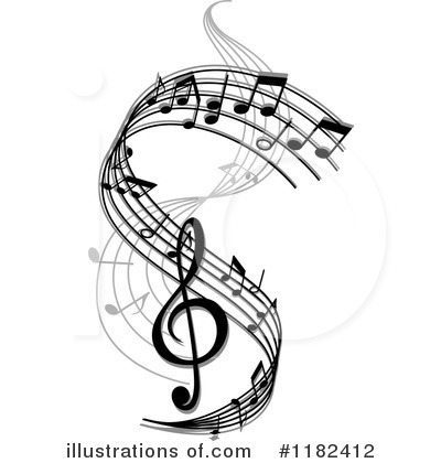 Royalty-Free (RF) Music Clipart Illustration by Vector Tradition SM - Stock Sample #1182412