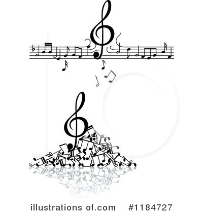 Royalty-Free (RF) Music Clipart Illustration by Vector Tradition SM - Stock Sample #1184727