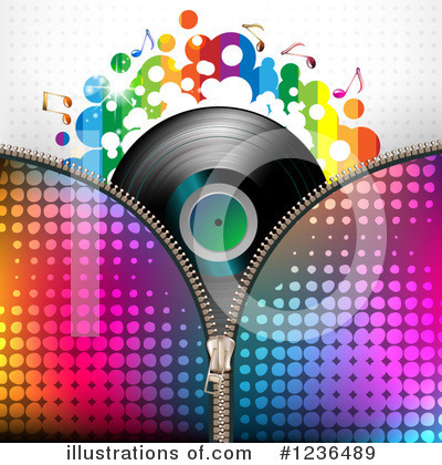 Royalty-Free (RF) Music Clipart Illustration by merlinul - Stock Sample #1236489