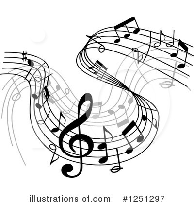 Royalty-Free (RF) Music Clipart Illustration by Vector Tradition SM - Stock Sample #1251297