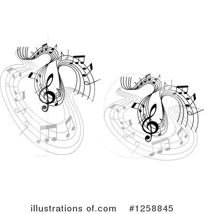 Royalty-Free (RF) Music Clipart Illustration by Vector Tradition SM - Stock Sample #1258845