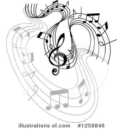 Royalty-Free (RF) Music Clipart Illustration by Vector Tradition SM - Stock Sample #1258846