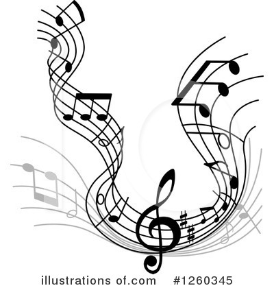 Royalty-Free (RF) Music Clipart Illustration by Vector Tradition SM - Stock Sample #1260345