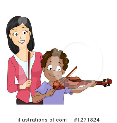 Violin Clipart #1271824 by BNP Design Studio