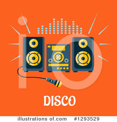 Disco Clipart #1293529 by Vector Tradition SM