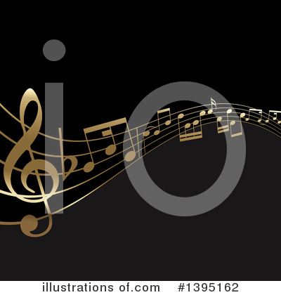 Music Background Clipart #1395162 by KJ Pargeter