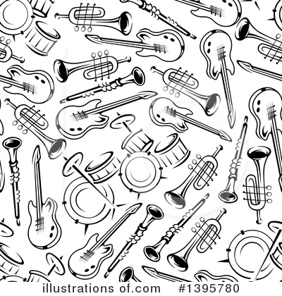 Royalty-Free (RF) Music Clipart Illustration by Vector Tradition SM - Stock Sample #1395780