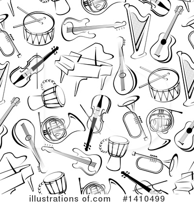 Royalty-Free (RF) Music Clipart Illustration by Vector Tradition SM - Stock Sample #1410499