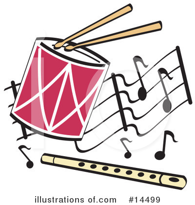 Royalty-Free (RF) Music Clipart Illustration by Andy Nortnik - Stock Sample #14499