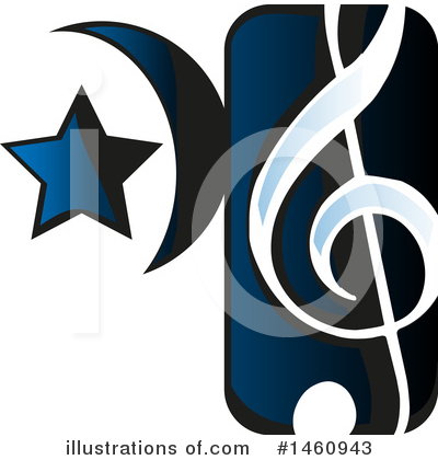 Music Clipart #1460943 by Domenico Condello