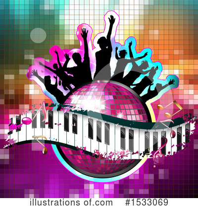 Royalty-Free (RF) Music Clipart Illustration by merlinul - Stock Sample #1533069