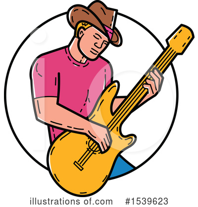 Country Music Clipart #1539623 by patrimonio