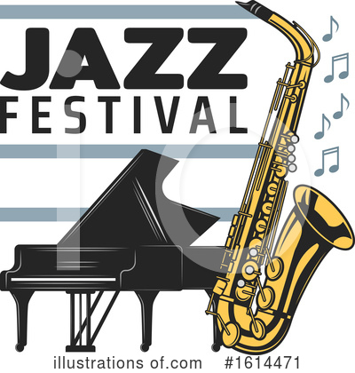 Jazz Clipart #1614471 by Vector Tradition SM