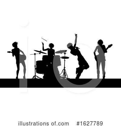 Royalty-Free (RF) Music Clipart Illustration by AtStockIllustration - Stock Sample #1627789