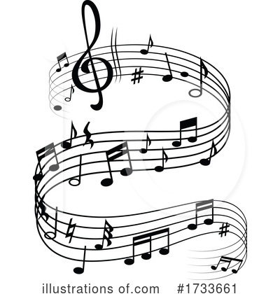 Royalty-Free (RF) Music Clipart Illustration by Vector Tradition SM - Stock Sample #1733661