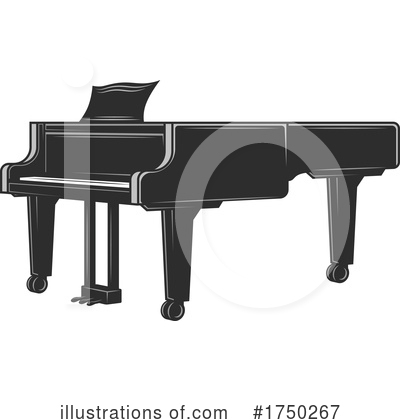 Piano Clipart #1750267 by Vector Tradition SM