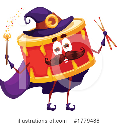 Drums Clipart #1779488 by Vector Tradition SM