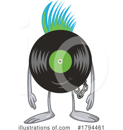 Vinyl Record Clipart #1794461 by Domenico Condello