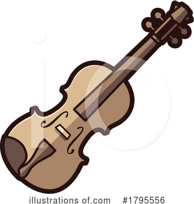 Violin Clipart #1795556 by Any Vector