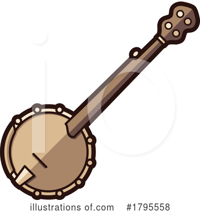 Banjo Clipart #1795558 by Any Vector